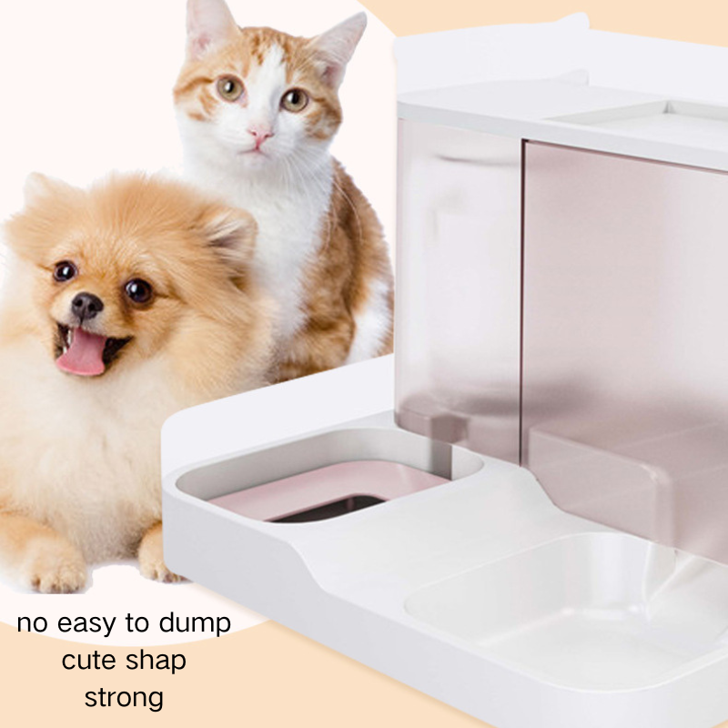 Automatic Cat Feeder Pink introduction