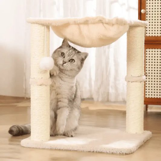 MythicMews Cat Tower – Multi-Level Indoor Cat Tree