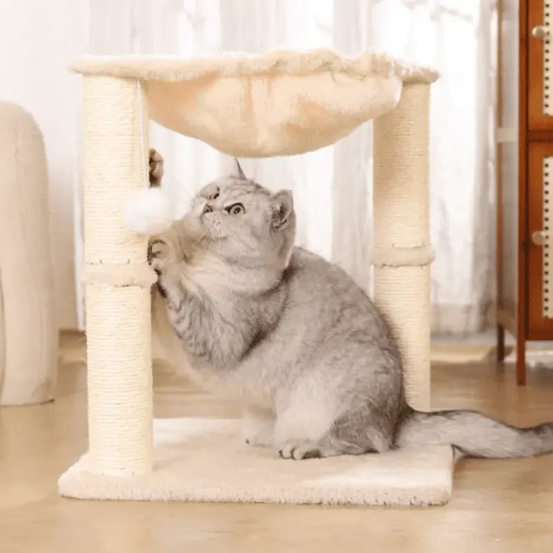 MythicMews Cat Tower – Multi-Level Indoor Cat Tree
