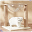  Acrylic Cat Space Capsule with Sisal Scratching Posts